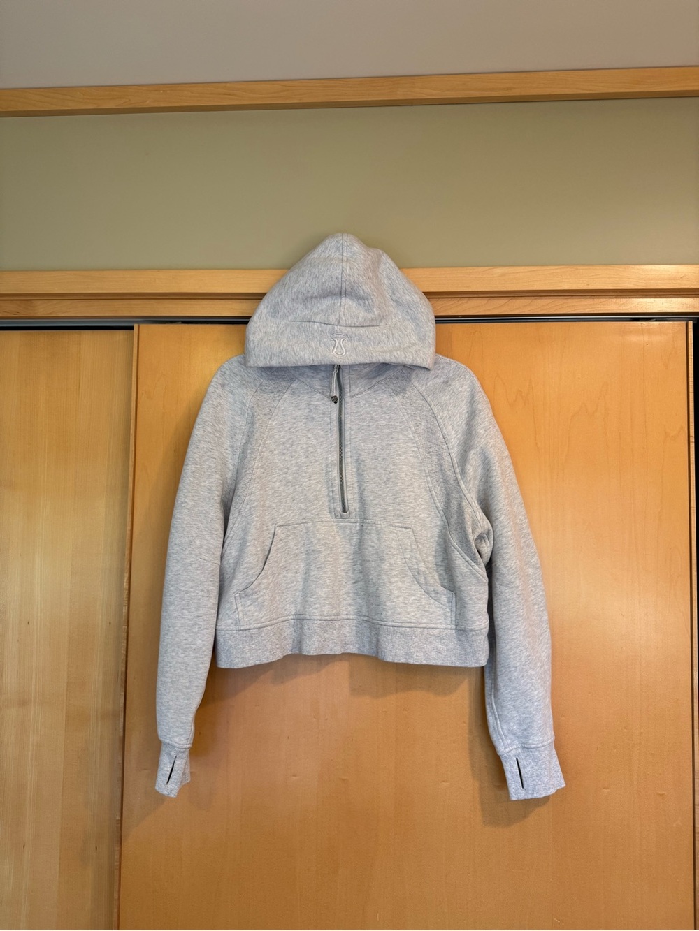 lululemon athletica Scuba Oversized Half-Zip Hoodie in Grey